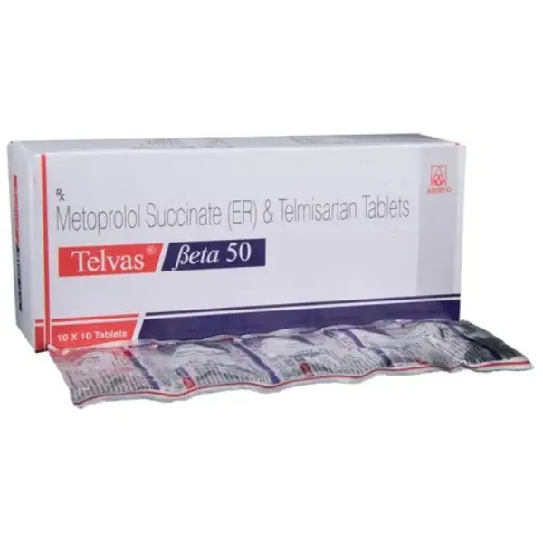 Telvas Beta 50 Tablet ER